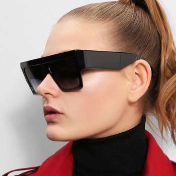 NEW Square Rimless Sunglasses Women Luxury Brand Designer Summer Red  Glasses Fashion Sun glasses For Men Vogue Zonnebril Dames - AliExpress