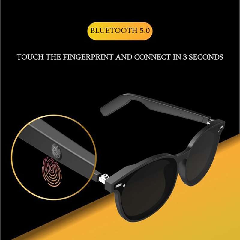 Smart sunglasses Sunglasses wear 5.0 wireless Bluetooth headset binaural phone waterproof noise reduction stereo Moving band mic