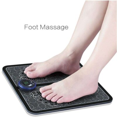 USB charging ESM foot massager electric physical therapy pulse machine pads vibrolegs massage des pieds masaje pies